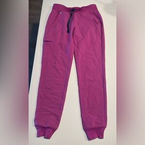 Figs Magenta Jogger Pants